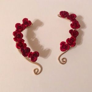 Handcrafted Rose Gold Earcuffs